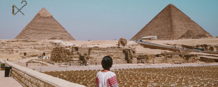 Pyramiden von Gizeh und die Große Sphinx