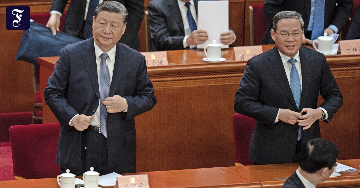 Volkskongress in Peking: Xi verzwergt seinen Ministerpräsidenten